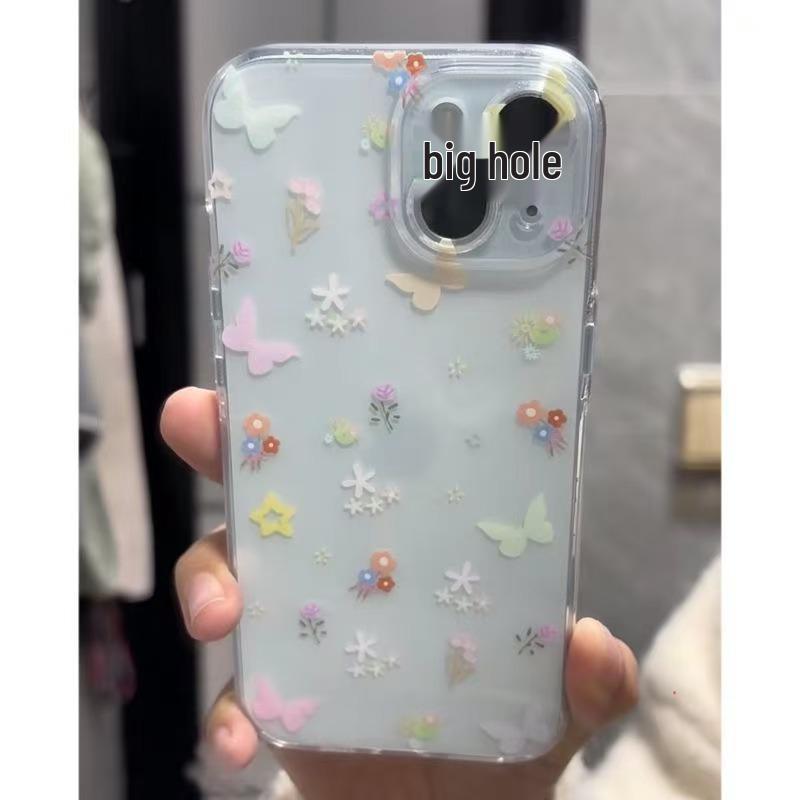 Цветочный чехол для iPhone 17 Pro Max - Мягкий, Полностью закрывающий дизайн для девушек, Также подходит для моделей XR и 16 Pro Max