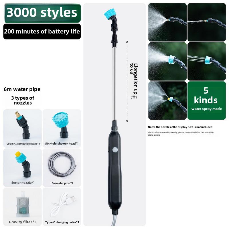 Электрический распылитель воды высокого давления для садоводства и дезинфекции