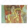 Gustav Klimt Artwork Woman Portrait Painting Posters and Prints Wall Art Picture Canvas Painting for Living Room Home Decoration