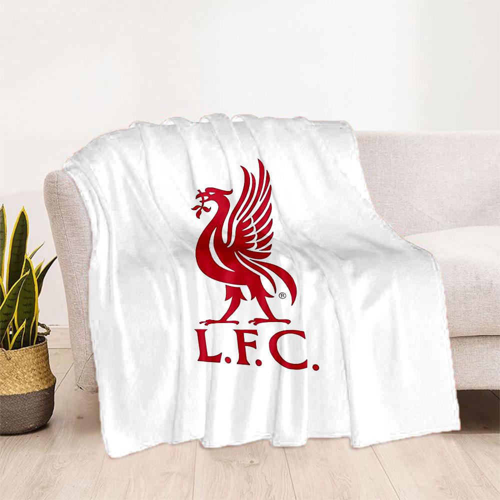 Liverpool Football Club Blanket Warmthful Decor Great For Office Chair Bed Picnics Four Seasons Universal Digital Print