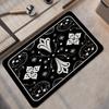 Nordic Bath Mat Non-slip Bathroom Rug Super Absorbent Floor Mats Quick Dry Shower Rugs Toilet Pad Doormat Washable