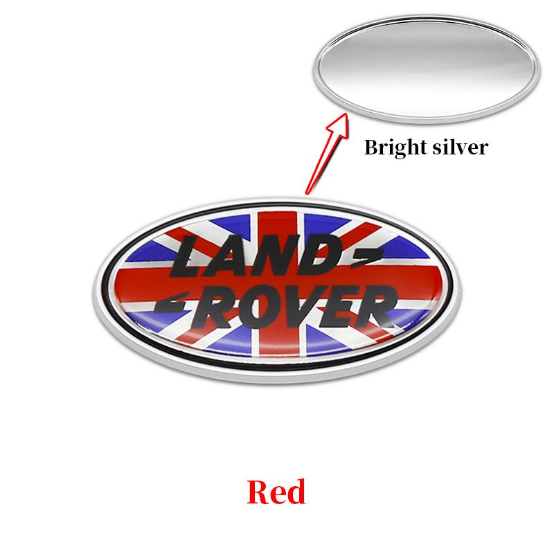 7.1x3.8cm Car Original Front Grille Badge Replace Emblem Lid Logo For Land Rover Guardian Defender Evoque Range Rover Discovery FG2