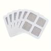 Disposable Hair Catchers for Shower Mesh Shower Drain Covers - Floor Sink Strainer Filter Mesh Stickers Bathroom Accessories