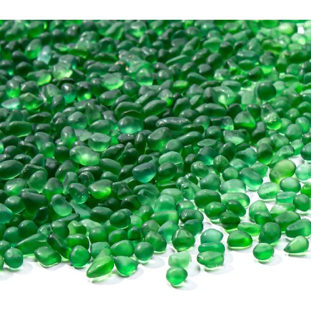 Keedolla 0,5 фунта Сине-зеленый Аквариум для рыбок Бетта, Камни, Гравий, Матовые стеклянные бусины, 6-9 мм, Аквариумные камни, Гравий для аквариума, Камешки для наполнения ваз,