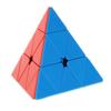 Guanlong 3x3 Stickerless Pyramid Magic Cube Colorful Speed Cube Antistress 3x3x3 Learning Educational Puzzle Cubo Magico Toy