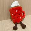 Fun Hot Chocolate Plush Doll Doll Sleeping Doll Gift Doll Adult Gift 19cm
