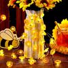 LED String Light Sea Animals Butterfly Bee Flower Fairy Lights Solar-Powered Waterproof Decorative Lights for Indoor Outdoor Room Garden Decor