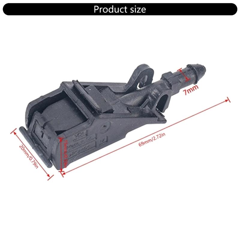 Автоматическая форсунка омывателя лобового стекла для B5 Golf 6RD955985 6E0955985A 6E0955985B Эффективная очистка Множество применений