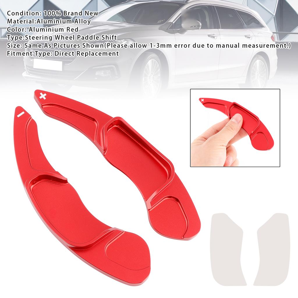 Подрулевые лепестки переключения передач для Ford Mondeo Edge Taurus 13-20 Алюминий