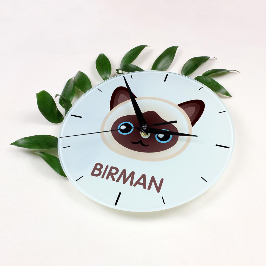 Birman -Zegar Mdf Z Grafiką I Napisem Marki Art-Dog