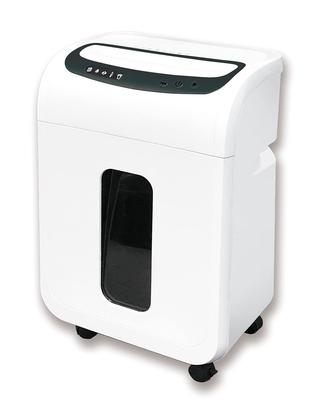 Измельчитель документов Asuka Fine Shredder S66M для коммерческого и домашнего использования, микроизмельчение 11 10 минут, непрерывный степлер, автоматическая очистка, пылесборник, белый цвет, использование, резка, листы,