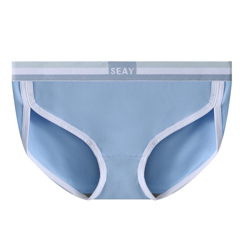 Women's Underwear Solid Color Cotton Slim Triangle Pants Simple Breathable Women's Triangle Pants