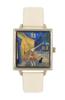 [Follow] Watch Catmint Cat Art Parody Watch N00725S-1 IV Women's Ivory