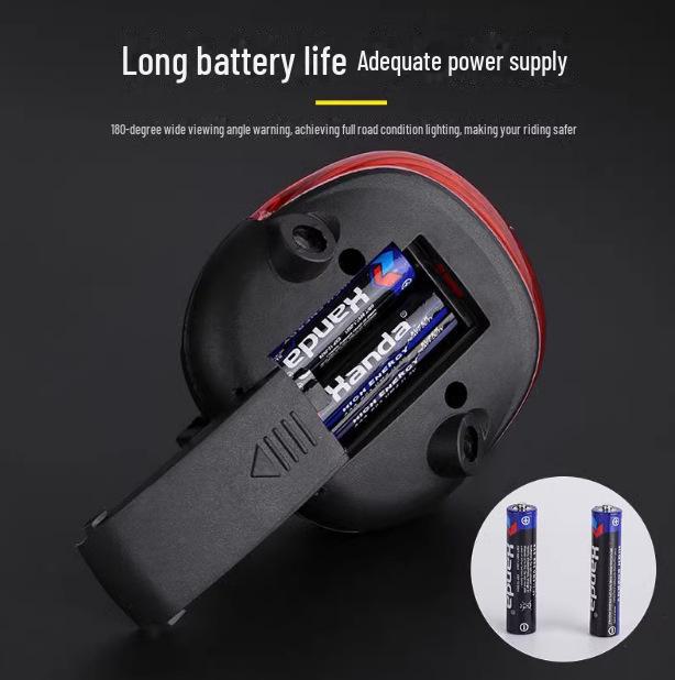 Светодиодный лазерный задний фонарь для горных велосипедов — аксессуар для безопасности при ночной езде