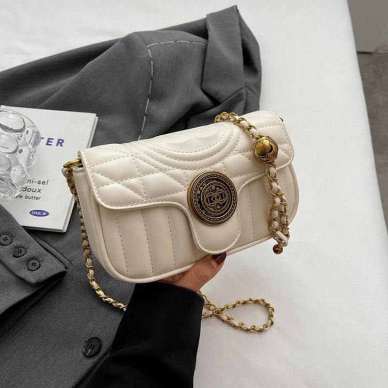 Новинка 2024 года, женские сумки, модные модные сумки на плечо, универсальные сумки через плечо с бриллиантами, сумки на цепочке, элитные сумки