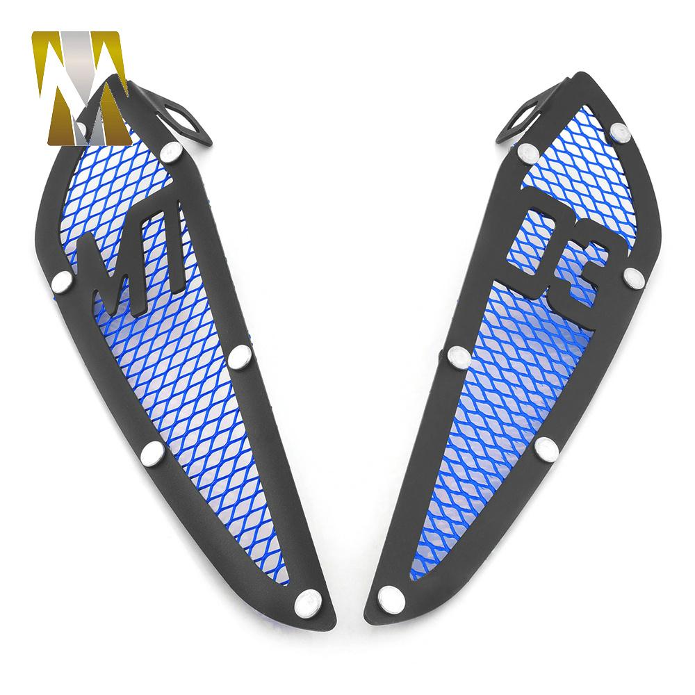 Крышка впускного отверстия мотоцикла для YAMAHA MT03-2022 2023 MT 03 mt03, топливный бак, сетка воздухозаборника, украшение на входе