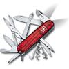 Victorinox Huntsman Lite Прозрачный Красный Швейцарский Армейский Нож 21 Функция Мультитул Компактный для Кемпинга Туризма Аварийных Ситуаций