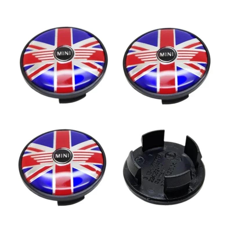 54MM для MINI Coopers R50 R52 R53 R55 R56 Центральные колпачки ступицы колеса Декоративная крышка Авто стайлинг Крышка шины Внешние аксессуары ksgbw33