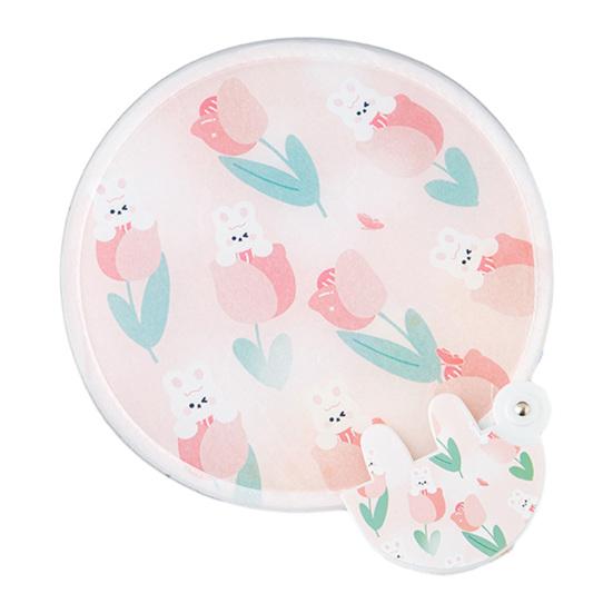 Прекрасное круглое украшение с различными узорами, жаркое лето, охлаждающий детский складной вентилятор, товары для дома