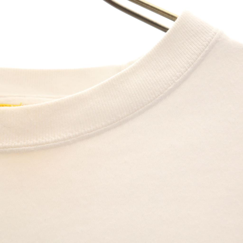 FR2 Print Short Sleeve T-shirt M White Mona Lisa Men's Used