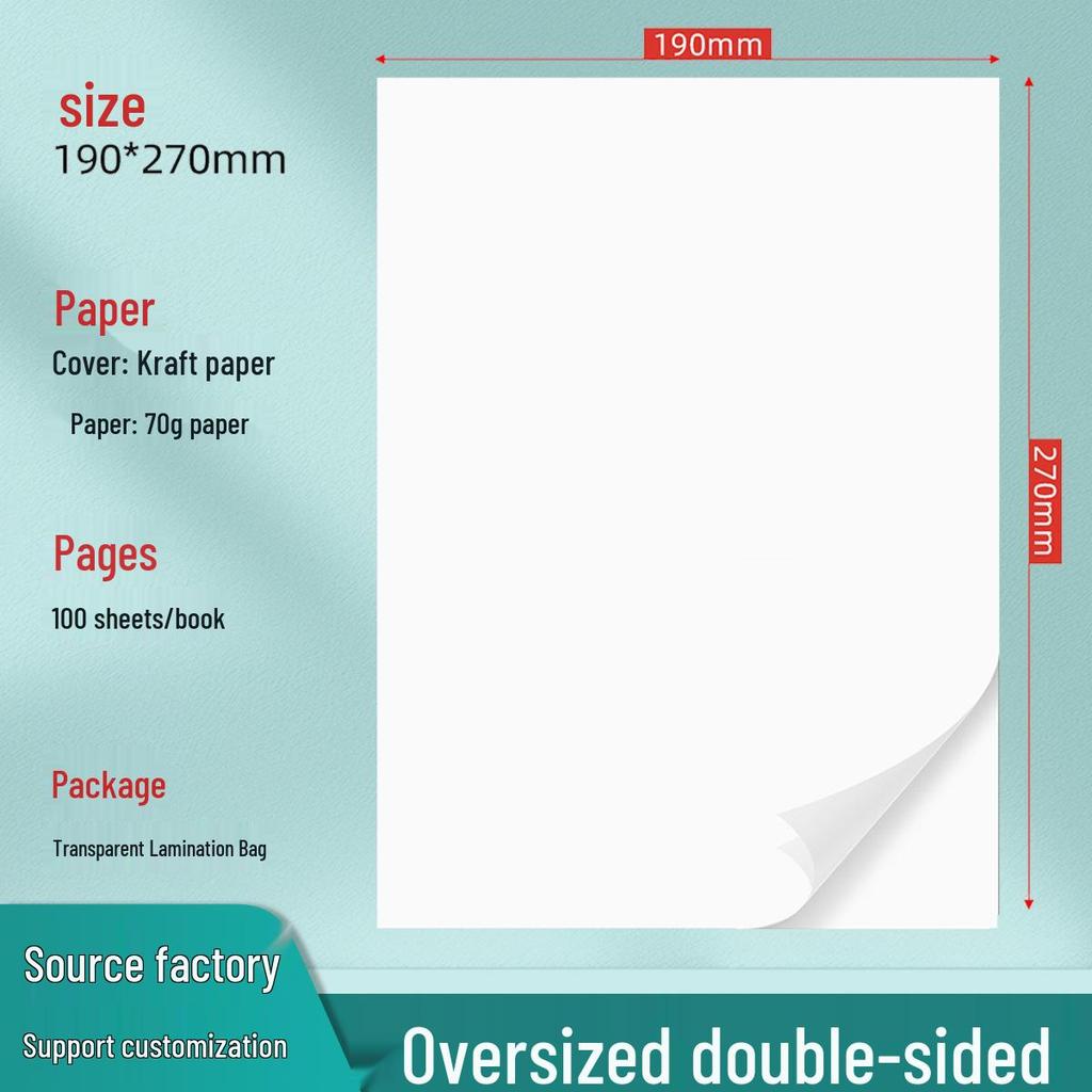 Eco-Friendly A4 Draft Paper - 70g Customizable Student & Office Copy Paper