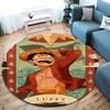 Luffy D Round Area Rug Carpet Rug For Living Room Bedroom Sofa Playroom Decor Nonslip Floor Mat