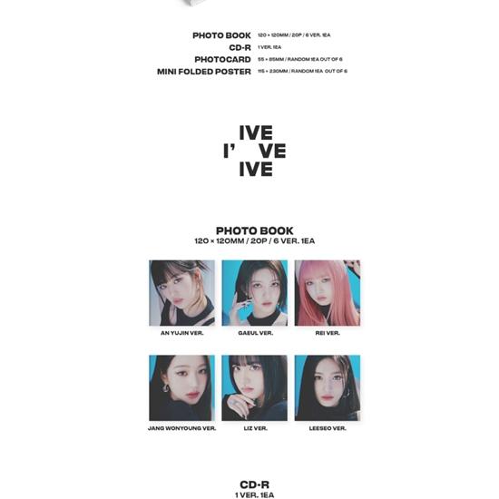 IVE - 1st [I Ve IVE] Jewel Ver. Random