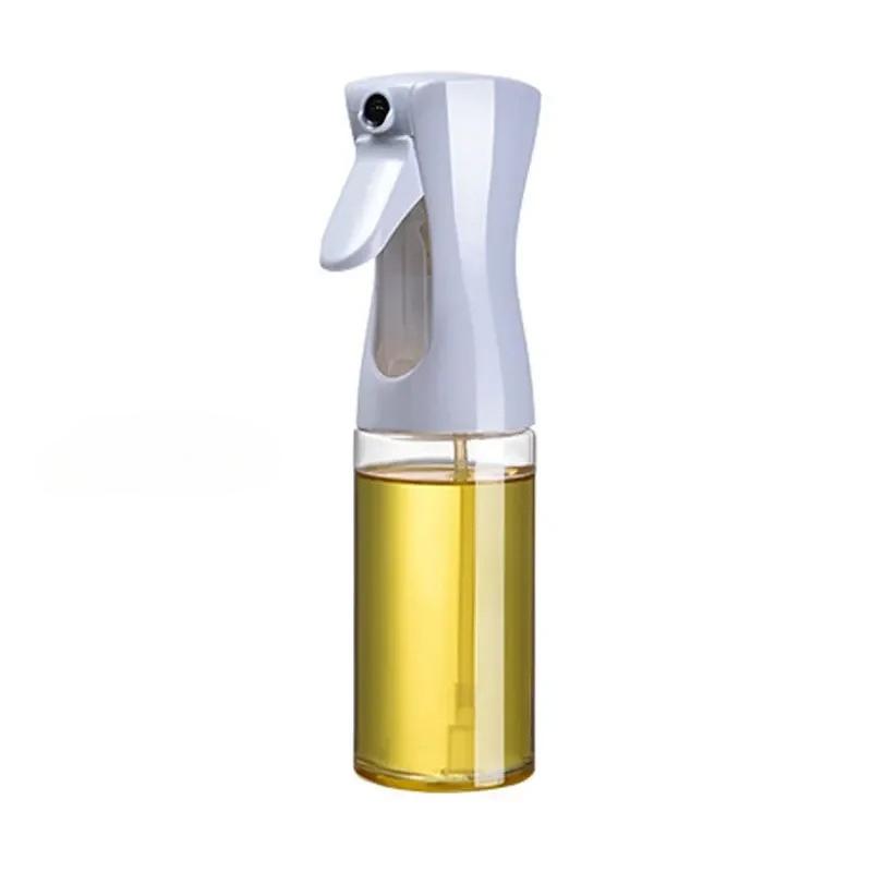 1PC 200ml Oil Spray Bottle BBQ Cooking Olive Oil Sprayer Plastic Baking Oil Spray Empty Bottle Vinegar Bottle Or Oil brush