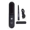 Hair Straightener Brush Cordless Negative Ion Hair Straightening Comb Portable Straight Curl Dual