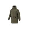 Protective Down Jacket With Logo Pocket and Hooded Design Men Outerwear Green 847665-44