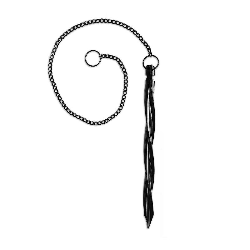 Black Rain Chain Anchors 1/2 Pcs Lightweight Aluminum Gutter Drainage Hooks for Garden Roof Diversion