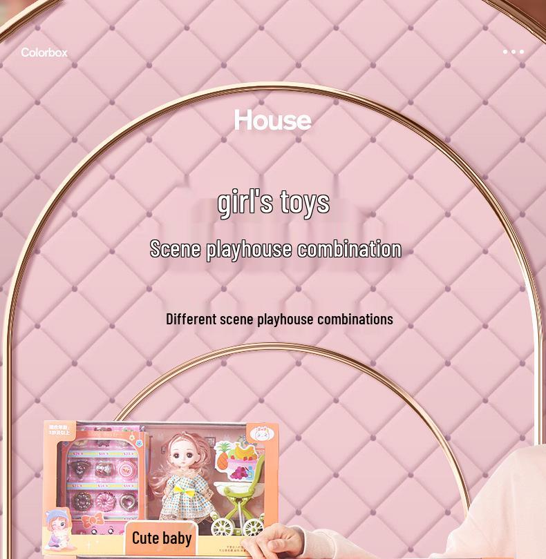 Подарочный набор кукол-принцесс: Куклы Барби для переодевания Игрушки для девочек