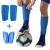 A Set Soccer Shin Guard Adults Kids Socks With Pocket Professional Shields Legging Shinguards Cover Sleeves Protective Gear