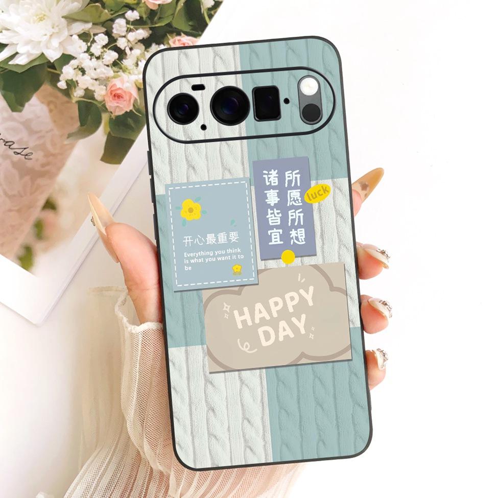 Case For Google Pixel 10 Pro XL Cover Silicone Cute Cat Fashion Butterfly Funny Painted Casing G45RY GUL82 GYPW4