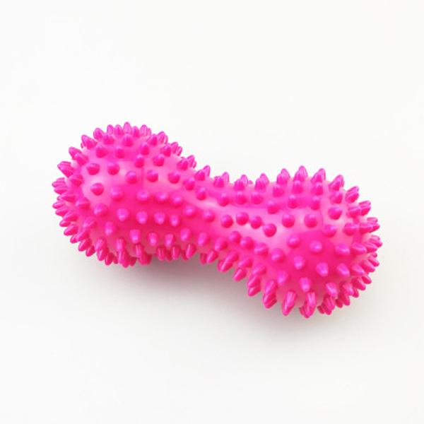 PVC Peanut Shape Massage Yoga Fitness Ball Stress Relax Body Spiky Massager CLE
