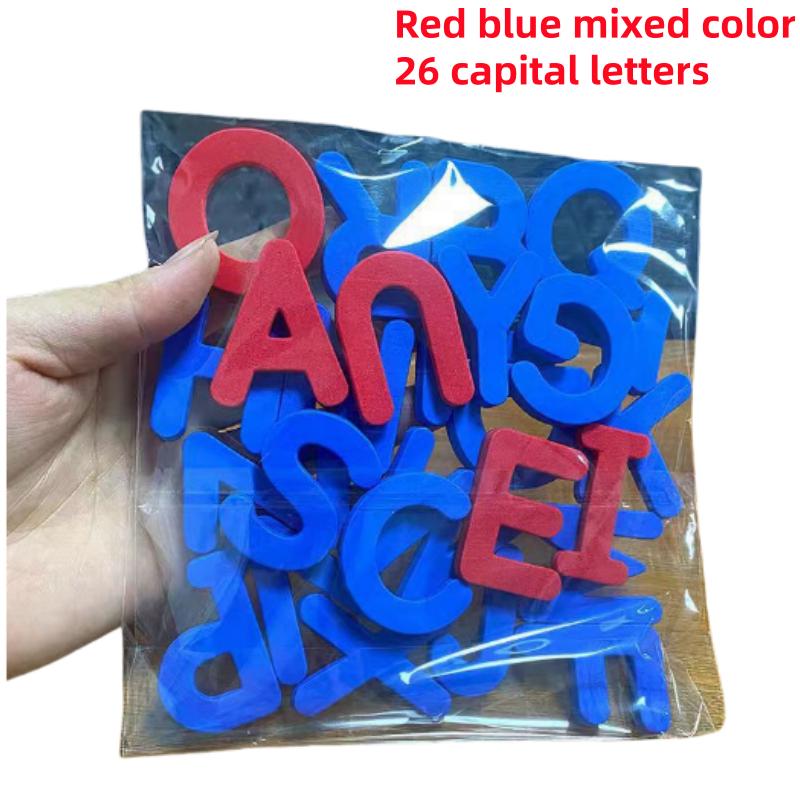 Сделай сам Алфавитно-цифровой магнит на холодильник ABC Обучающая игрушка для дошкольников Чехол для холодильника Доска для мела Наклеивание