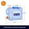 Portable Outdoor Water Storage Container with Spigot