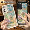 Phone Case: 2D flat, fits Samsung Galaxy A34 A35 M05 M06 S20 S22 S21 FE Plus 5G protective case, hot air balloon bear, perfect Christmas and Halloween