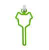 Durable Multi-Color Hands-Free Poop Bag Holder for Dogs PVC Keychain Dispenser