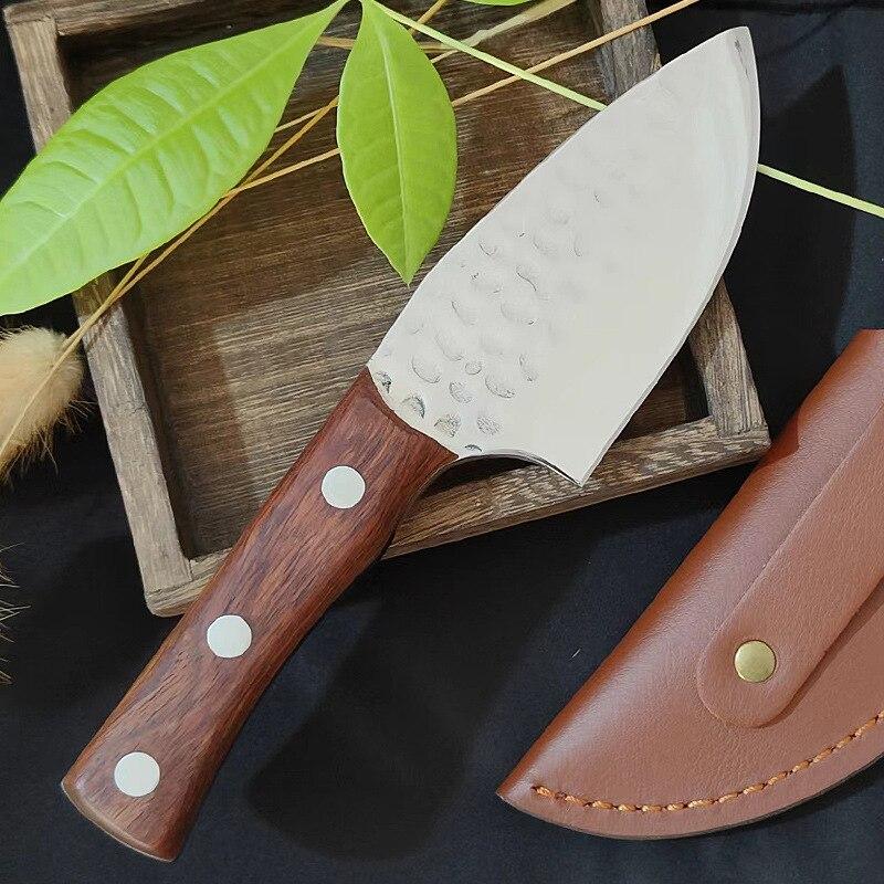 Forged Fish Knife Chef Boning Knife Meat Cleaver Butcher Thickened Chopping Slicer Cooking Knife