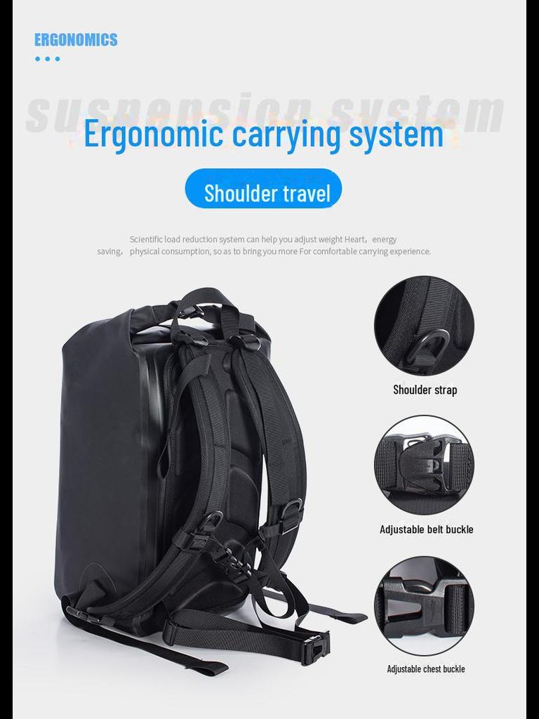 Waterproof Skull Backpack - Large Capacity Outdoor Sports Travel Bag