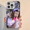 Шуточный Чехол для Телефона с Бородатым Мужчиной и Нарядом Лоли для iPhone 17 16 15 14 13 12 11 XS XR X Pro Max Plus Цветной Посеребренный Чехол