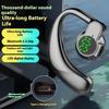 Left and Right Ear Rotation Digital Display Wireless Bluetooth Headset Hanging Ear Headset
