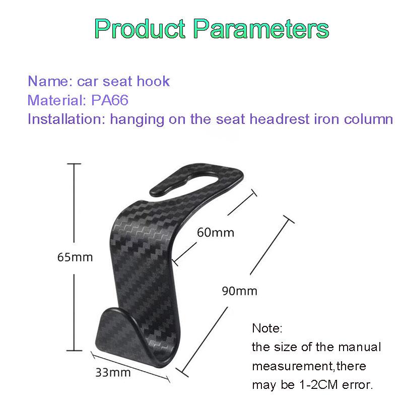 CSA1 car accessories seat back hook,hidden,storage accessories,for Mercedes-Benz C180 C200 C260 C300 W108 W124 W126 W140 W168