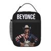 Beyonce Cowboy Carter Tour 2025 Термоизолированная сумка для ланча на работу Портативная сумка для еды Сумка-холодильник Термосумки для обеда