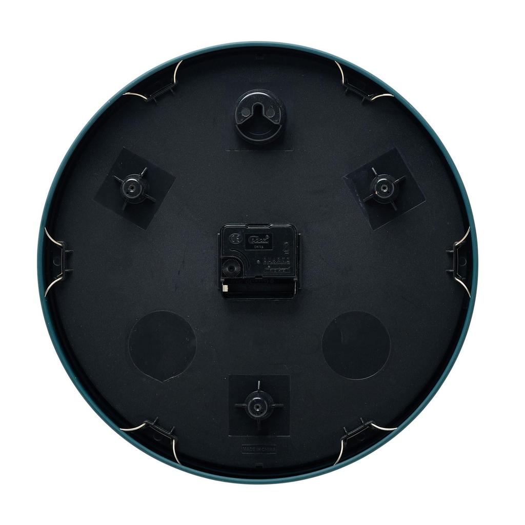 Interval Metal Wall Clock 32cm - Emerald