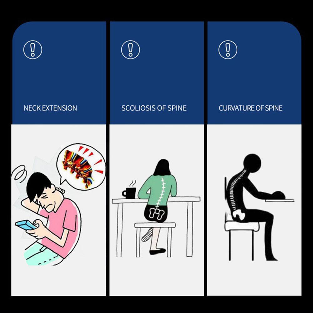 Регулируемый пояс для коррекции осанки спины и плеч, поддержка позвоночника, изменение формы вашего тела, домашний офис, спорт, верхняя часть спины, шейный бандаж