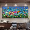 Abstract Art Colorful Flower Canvas Painting Wall Art Spring Tree Floral Posters Prints for Living Room Bedroom Decor Cuadros