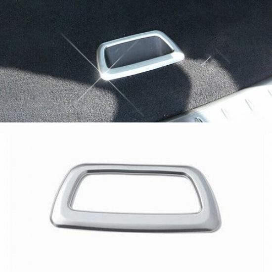For BMW X1 F48 2016- Matte Silver Car After Tailgate Inner Handle Panel Trim