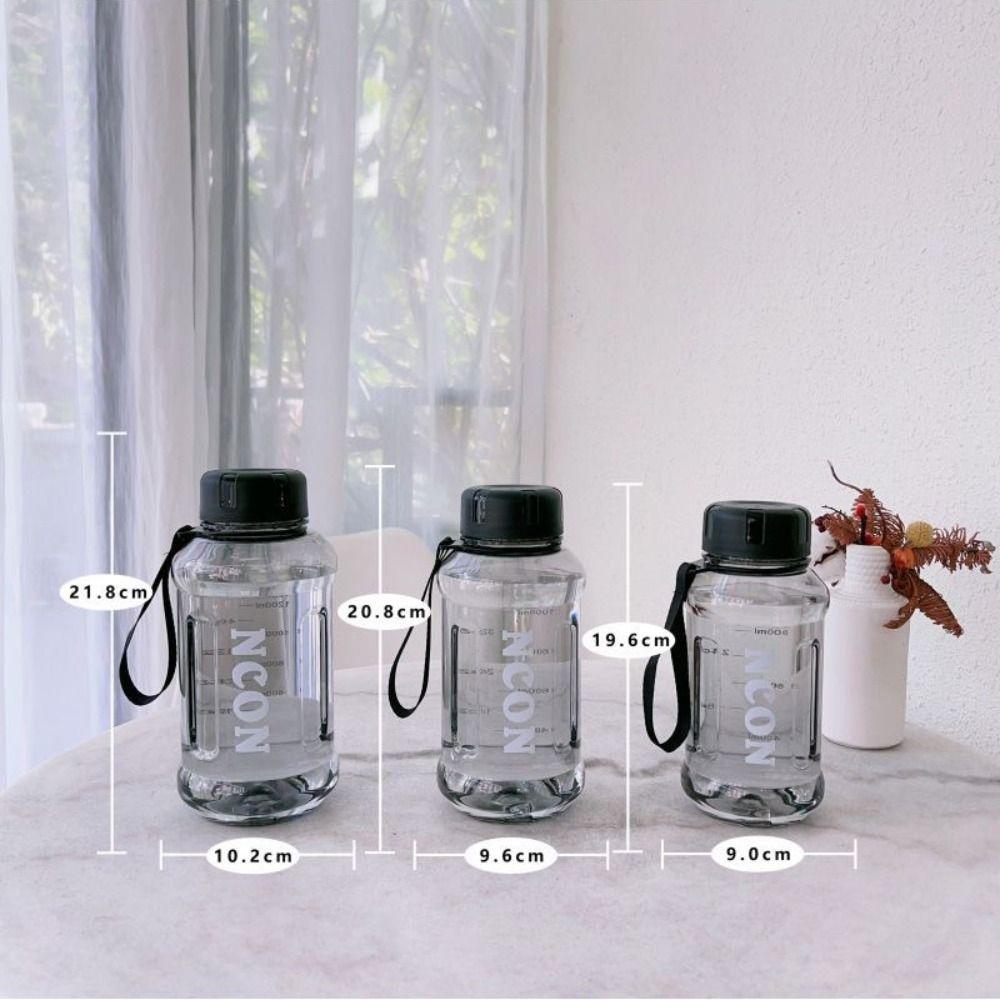 850/1100/1300 мл прозрачная бутылка для воды большой емкости дорожный чайник для занятий спортом на открытом воздухе питьевая чашка